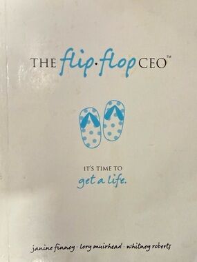 The flip flop CEO paperback book Preowned good condition